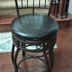 360 Swivel Heavy Duty Bronze Very Sturdy Bar Stool 