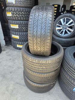 235/40/19 (4) tires Bridgestonee all 4