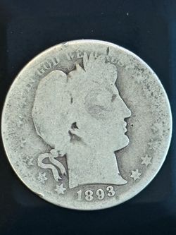 1893 Barber Half Dollar – Early Date Silver Coin