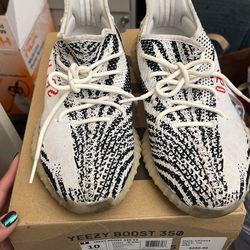 Yeezy Zebra Size 10 Authentic