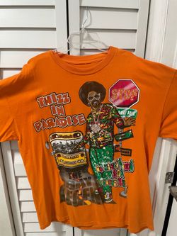 MAC DRE vintage “THIZZ IN PARADISE (2 XL) SIZED SHIRT