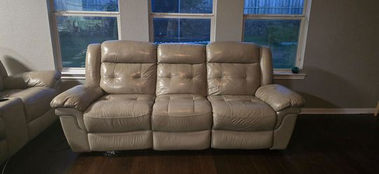 Pure leather couch