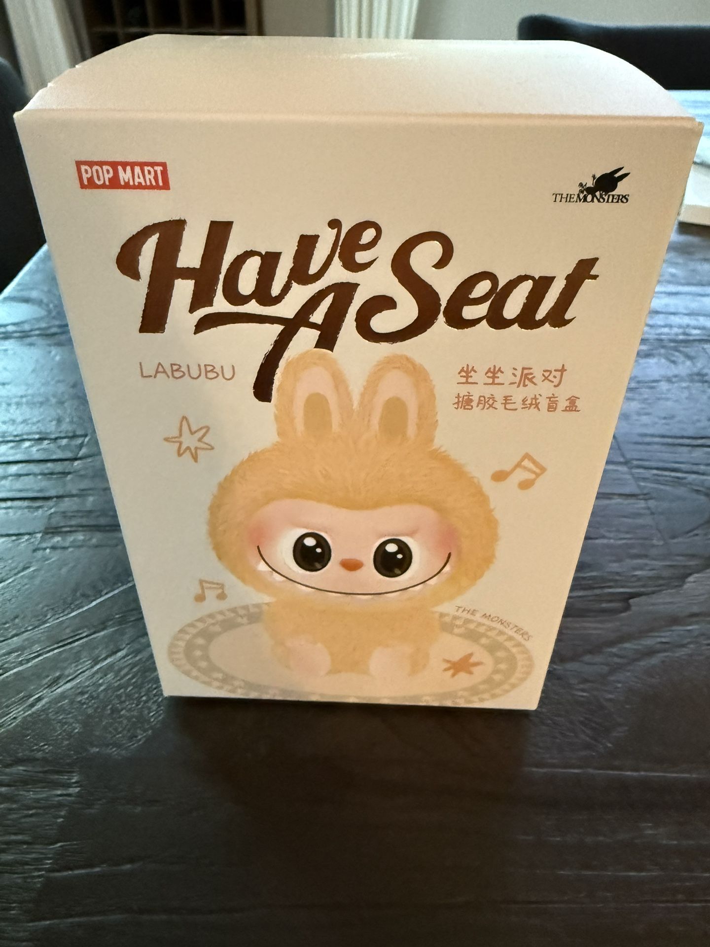 Labubu Unopened New - Have A Seat Baba