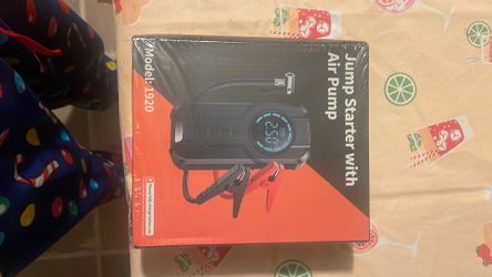jump starter with air pump