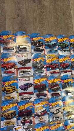 50 hot wheels