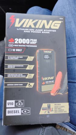 Viking 2000 Peak Amp Powerbank/JUMPBOX ( New In Box)