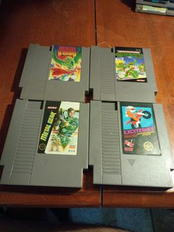 Nintendo NES games $10 each pick up in Glendale clean and tested