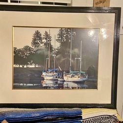 Framed Sailboat Print