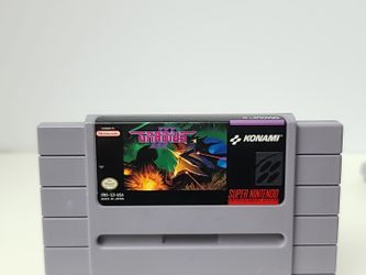 Gradius III (Super Nintendo Snes) Authentic Tested