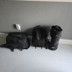 $80 Takes all three Camera Bags Backpacks Or Trade