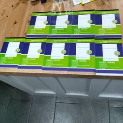 Physical sales orders (Sets of 50)