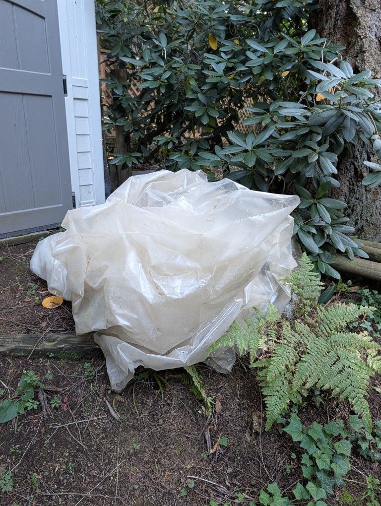 Greenshouse UV Resistant Plastic. 18* 40 Roughly