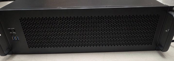RackChoice 3U Rackmount Server Chassis 360mm AIO SFX ATX 3x120mm #3579Q Y3