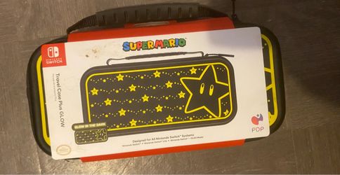 Glow in the dark super mario switch case