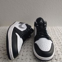 Air Jordan 1 Low 'Black Medium Grey's Men Size 12