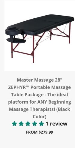 Massage table