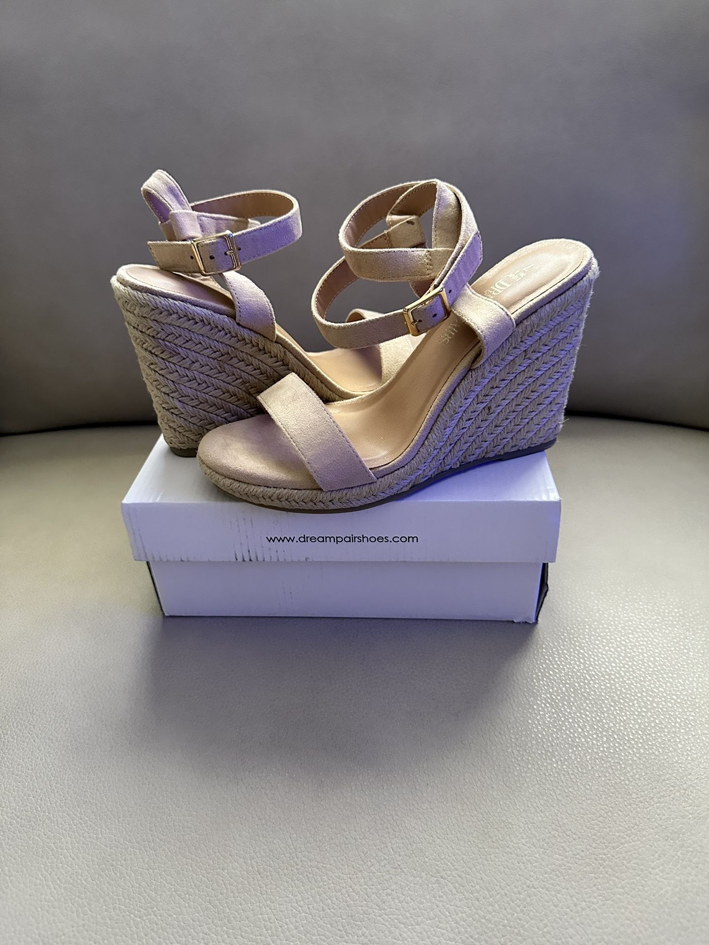 DreamParis Women’s Wedge Sandals Size 7