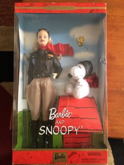 Barbie and snoopy