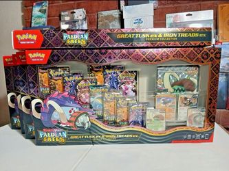 Paldean fates Great Tusk premium collection