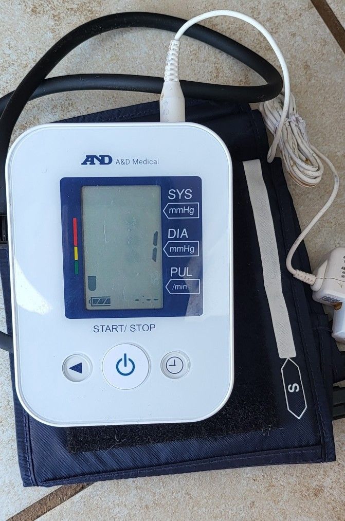 A&D Medical Automatic Blood Pressure Monitor w/ Arm Cuff