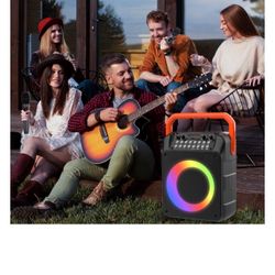 Aursear Karaoke Machine, Portable Bluetooth Speaker with 2 Wireless Microphones for Adults & Kids with Lights, Karaoke Microphone with PA System Suppo