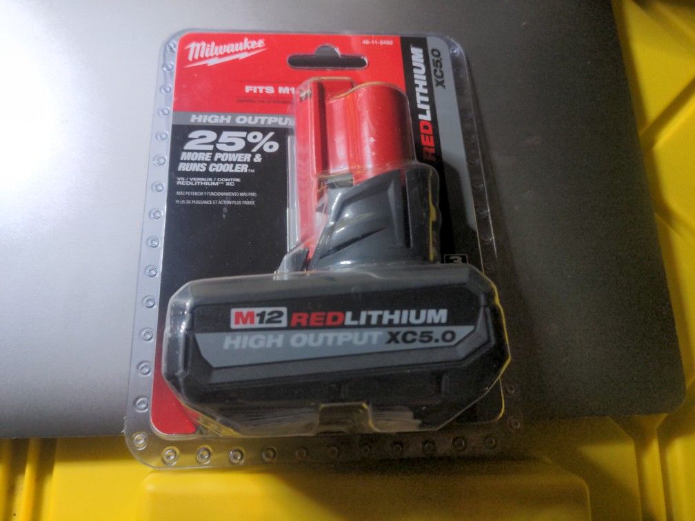Milwaukee M12 Xc5.0