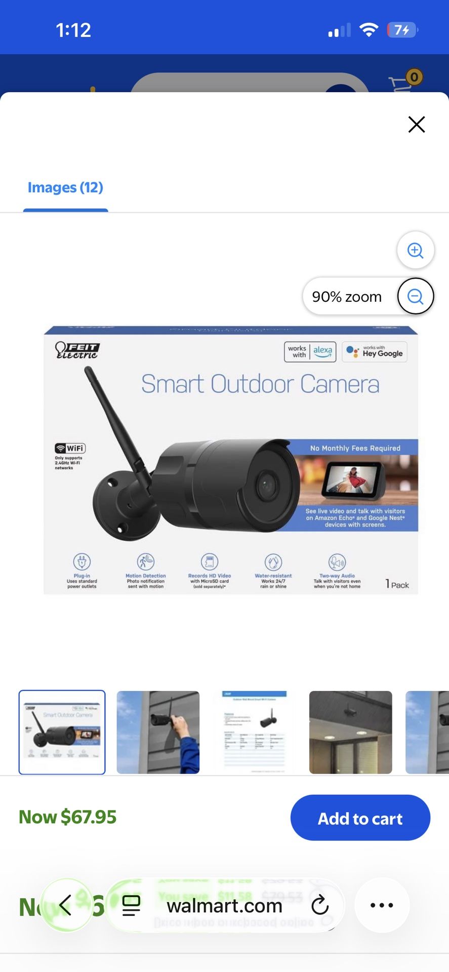 Smart Outdoor Camera 