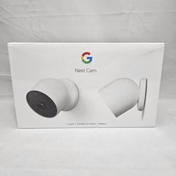 Google Nest Camera Wireless 2pack Brand New