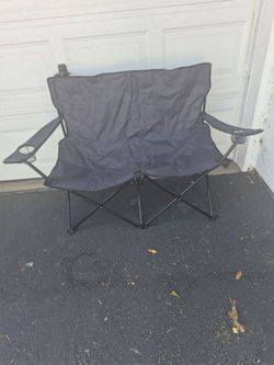 Double camp chair