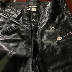 Harley Davidson Leather Motorcycle Pants