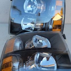 07-13 Chevrolet Silverado LED Headlights Luces Micas Calaveras Faros Faroles Focos Chevy