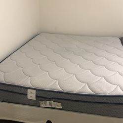 Serta Queen Mattress & Bed Frame