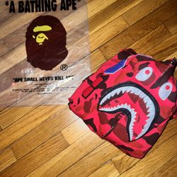 Red Bape Hoddie 