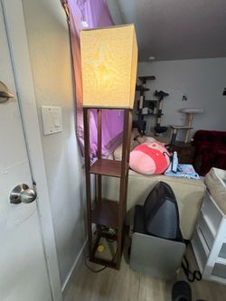 Lamp and Small table
