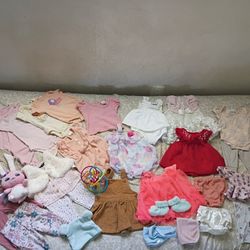 Ropita Para Bebe Niña Talla 0_3 Meses 