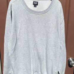 Gray Long sleeve Sweatshirt XL.