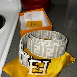 Men fendi belt