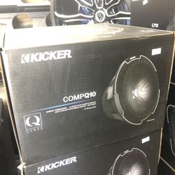 Kicker CompQ 10 On Sale Today For 229.99