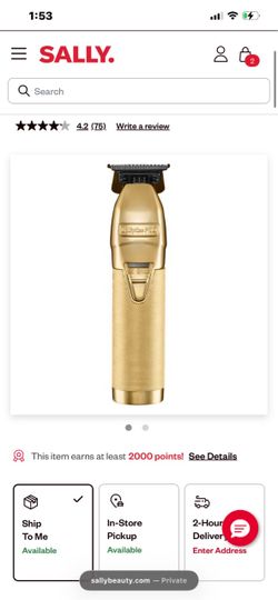 Babyliss trimmer and clippers