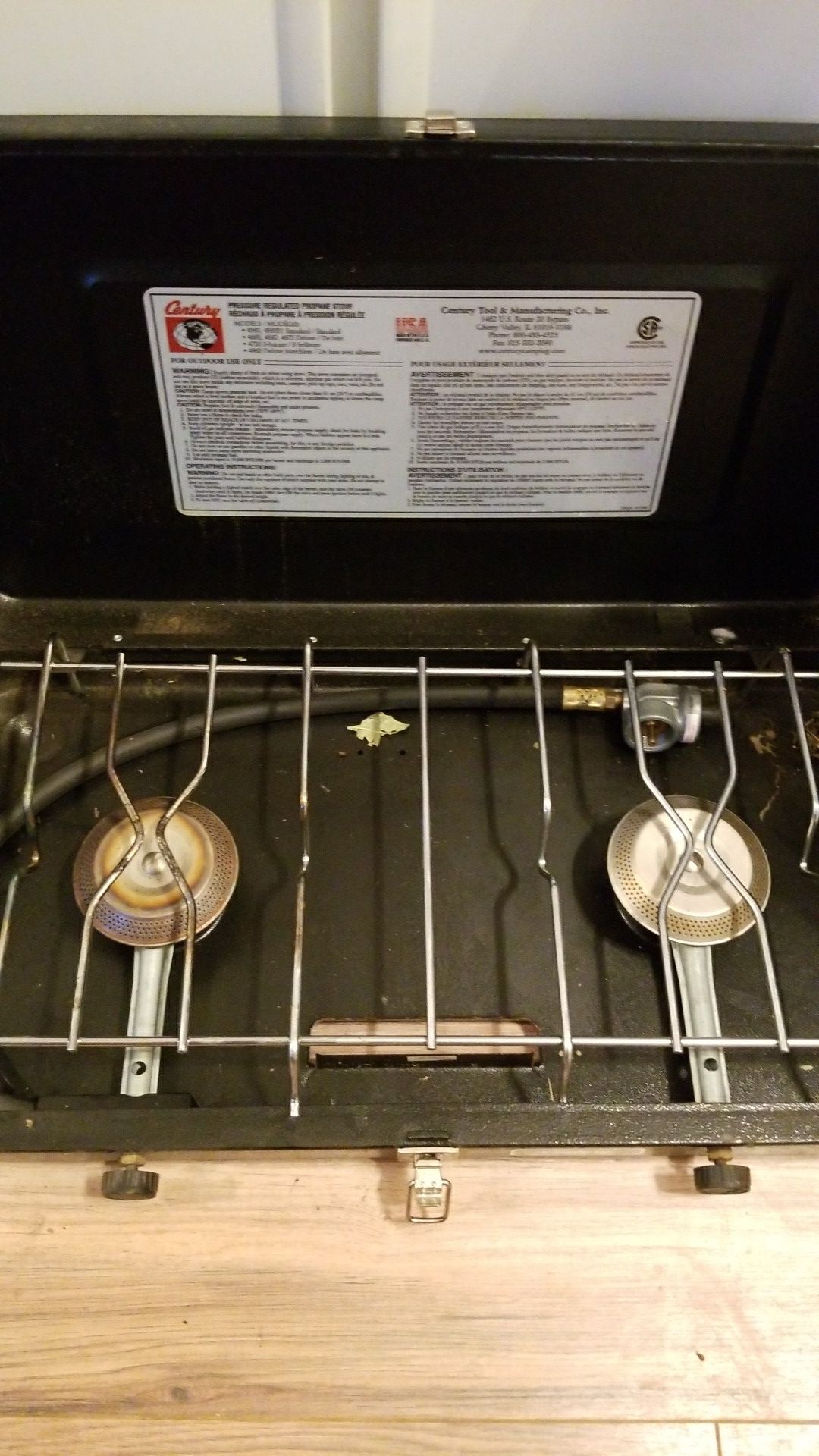 Dual Burner Century Camping Stove