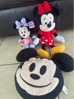 Disney Mickey and Minnie Plushes