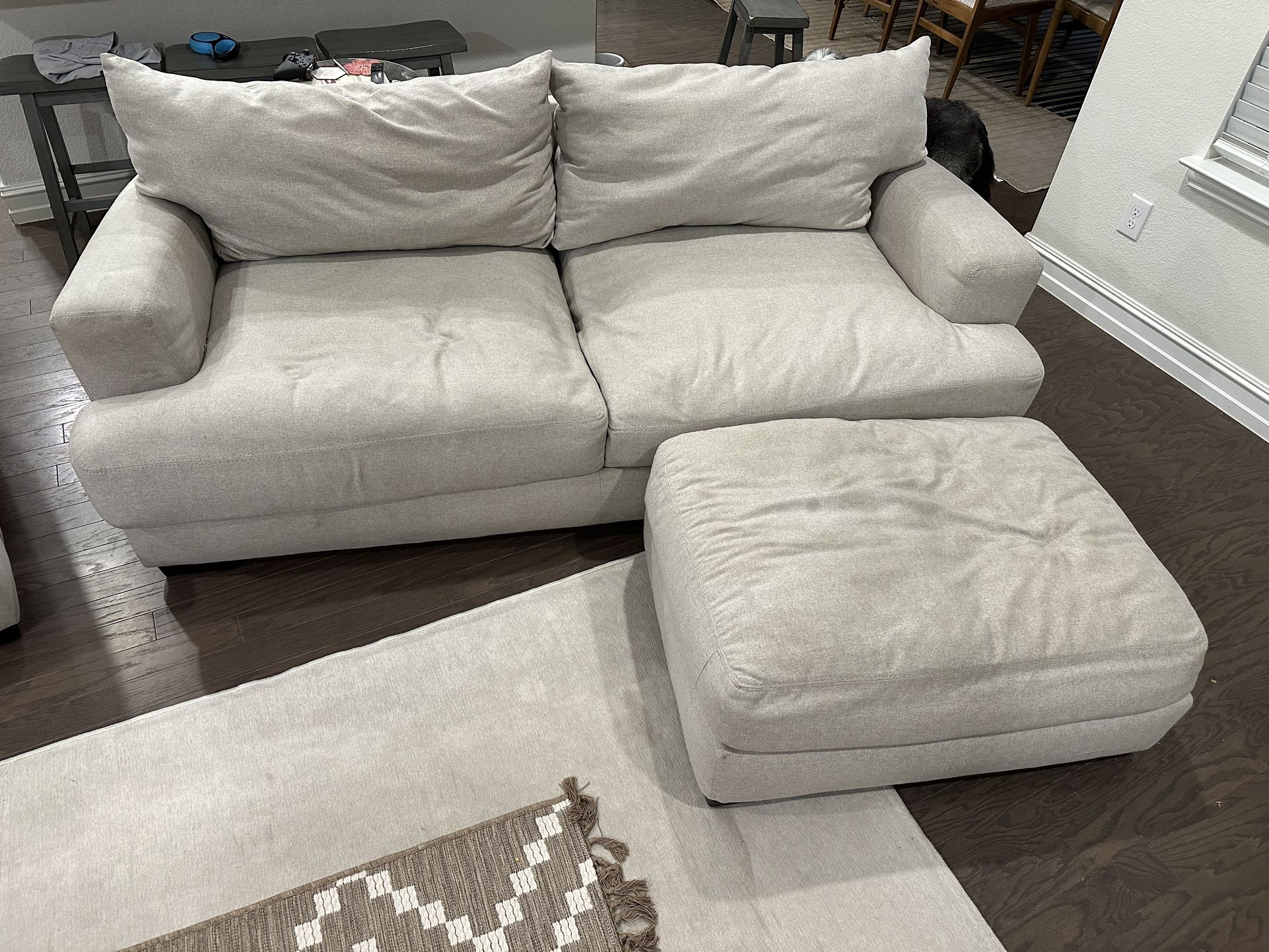 Nebraska Furniture Mart Couch, Chair & Ottoman
