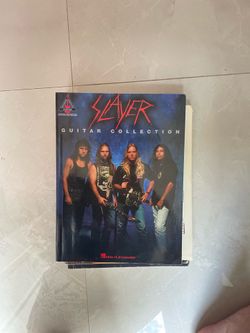 Slayer guitar tab book