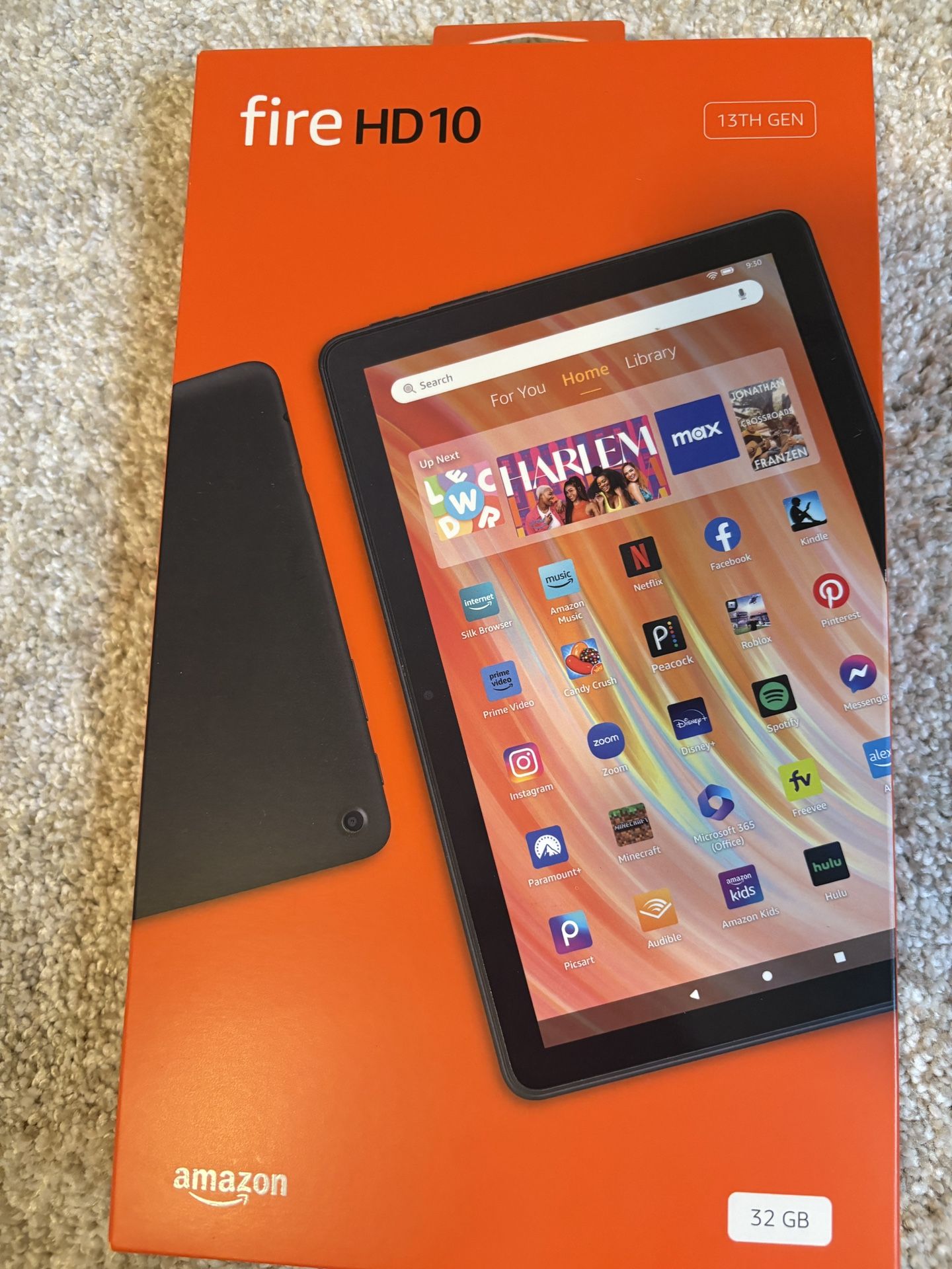 Amazon Fire 32GB 10” HD Tablet Brand New Still In Unopened Box Cheaper Than Amazon