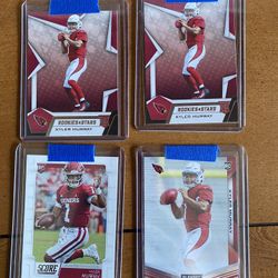 Kyler Murray 4 Card Rookie Lot 