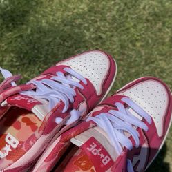 Bape Sk8 Sta Pink  Shoes