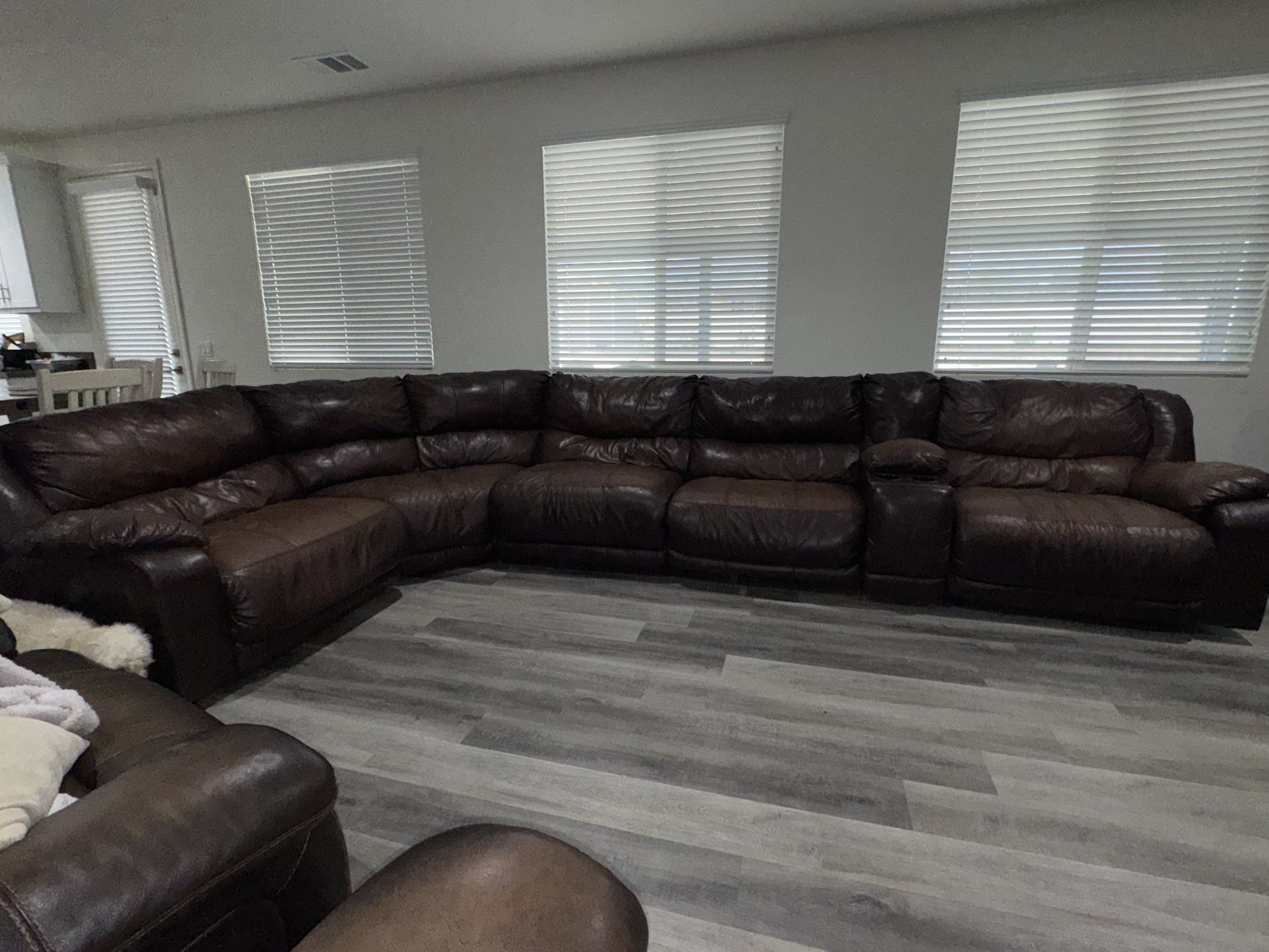 Ashley furniture sectional couch set