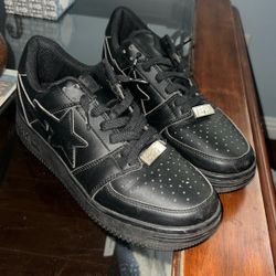 Black Bapesta Shoes