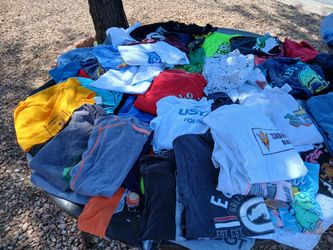 Boy's large and small men clothes