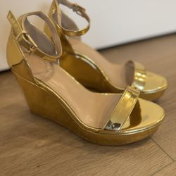 Mix no. 6 Gold Wedges Size 7,5